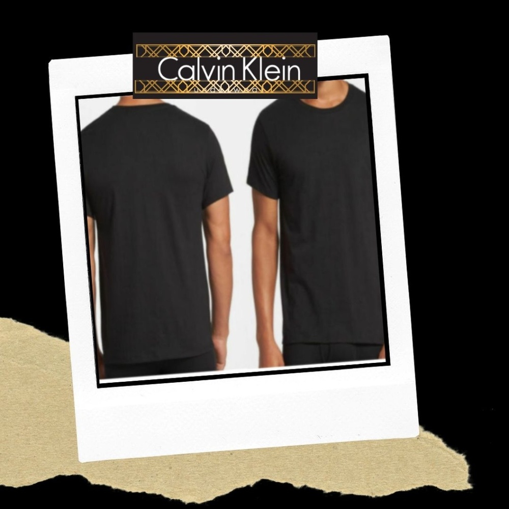 Calvin Klein 2 pack Cotton Crew Neck T-Shirts NWOT 09/24